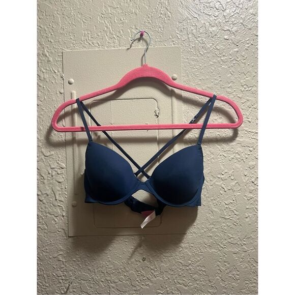 PINK By Victoria’s Secret Blue Bra Woman’s Size 36B - Picture 1 of 11